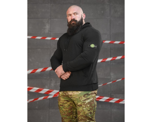 Худі Stone island black НП5215
