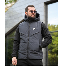 Чоловіча жилетка Nk grey 4 ПП8014
