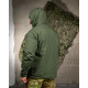 Зимова тактична куртка Yinren з підкладкою Omni-Heat та силіконовим утеплювачем Olive Green ВТ4724