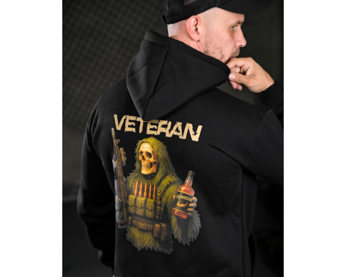 Мілітарі худі на флісі Veteran ВТ5504