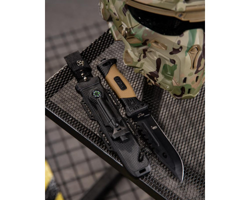 Ніж AK-47 coyot/black ВТ5554