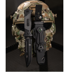 Tactical knife AK-47 grey/black ВТ5555