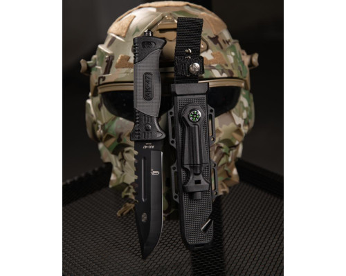 Tactical knife AK-47 grey/black ВТ5555