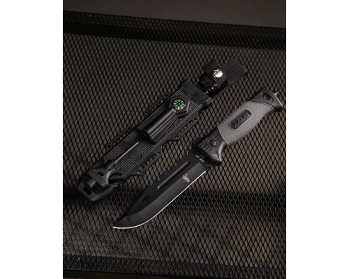 Tactical knife AK-47 grey/black ВТ5555