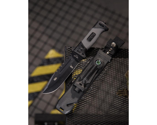 Tactical knife AK-47 grey/black ВТ5555