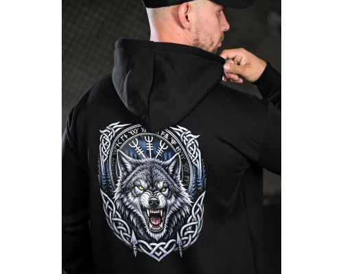 Мілітарі худі на флісі GENESIS Wolf ВТ5518
