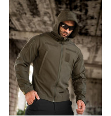 Тактична куртка Softshell MASAD masad олива