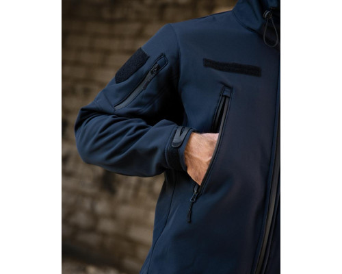 Тактична куртка Softshell MASAD синя