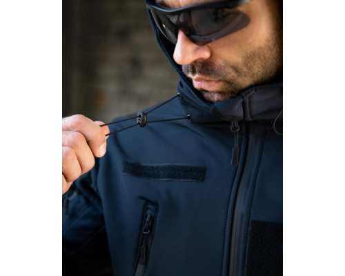 Тактична куртка Softshell MASAD синя