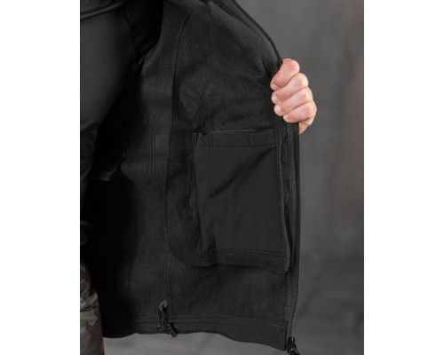Тактична куртка софтшел Kord second generation black ВТ7804