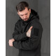 Тактична куртка софтшел Kord second generation black ВТ7804