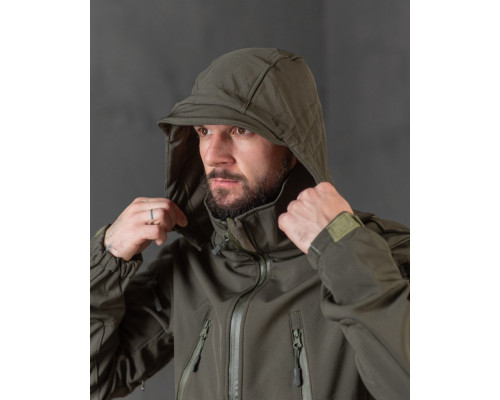 Тактична куртка софтшел Kord second generation oliva ВТ4675