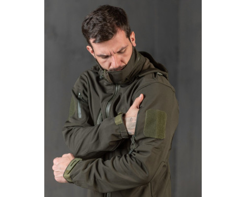 Тактична куртка софтшел Kord second generation oliva ВТ4675