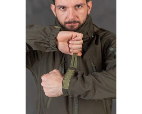 Тактична куртка софтшел Kord second generation oliva ВТ4675