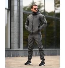 Зимовий костюм Stone island grot grey 4  ВТ68057