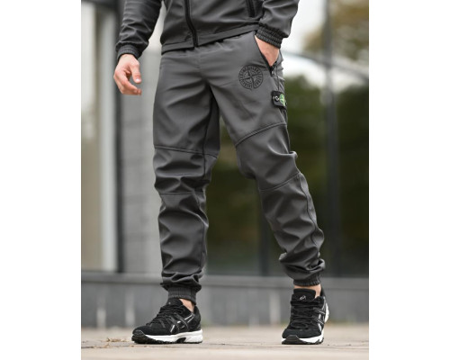 Зимовий костюм Stone island grot grey 4  ВТ68057