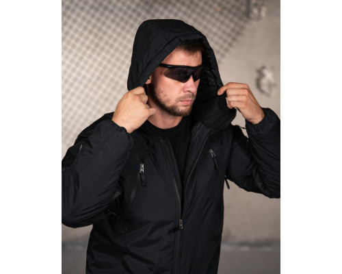 Зимова тактична куртка ASAULT black ВТ4723