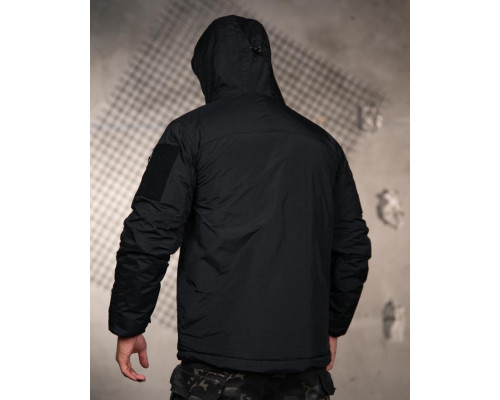 Зимова тактична куртка ASAULT black ВТ4723