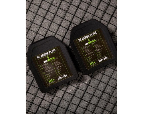 PE ARMOR PLATE — полегшена захисна балистична плита з UHMWPE 3 класу. ВТ5593