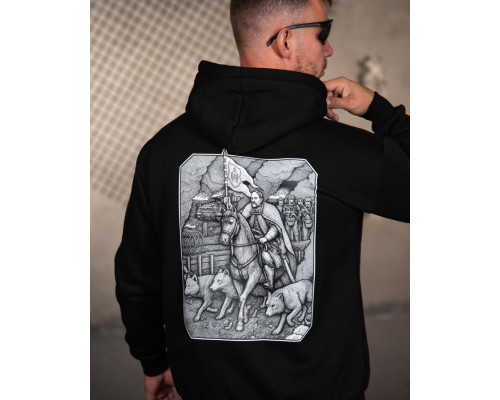 Мілітарі худі на флісі GENESISОтаман ВТ5528