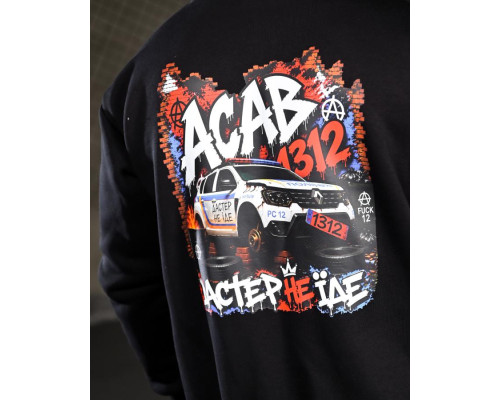 Мілітарі худі на флісі GENESIS ACAB ВТ5534