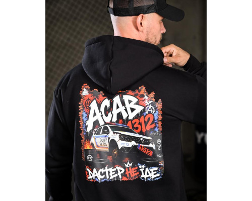 Мілітарі худі на флісі GENESIS ACAB ВТ5534