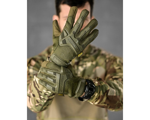 Рукавички M pact олива ВТ 2544