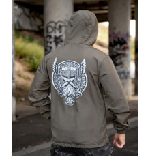 Вітровка в стилі мілітарі BORN OF WAR Odin oliva ВТ5625