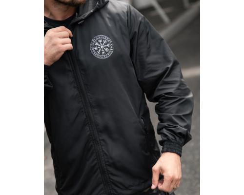 Military-style windbreaker BORN OF WAR Voron black ВТ5631
