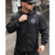 Military-style windbreaker BORN OF WAR Voron black ВТ5631