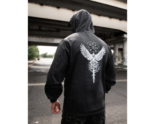 Military-style windbreaker BORN OF WAR Voron black ВТ5631