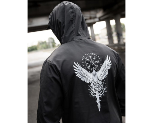 Military-style windbreaker BORN OF WAR Voron black ВТ5631