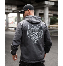 Вітровка в стилі мілітарі BORN OF WAR Odin grey ВТ5637