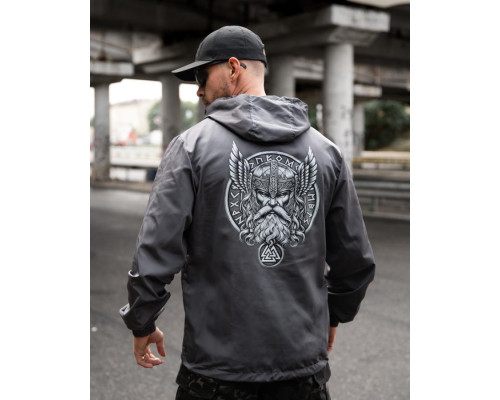 Вітровка в стилі мілітарі BORN OF WAR Odin grey ВТ5637