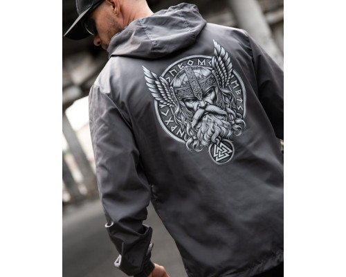 Вітровка в стилі мілітарі BORN OF WAR Odin grey ВТ5637