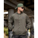 Military-style windbreaker BORN OF WAR Death will wait oliva VT5627