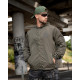 Military-style windbreaker BORN OF WAR Death will wait oliva VT5627
