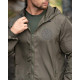 Military-style windbreaker BORN OF WAR Death will wait oliva VT5627