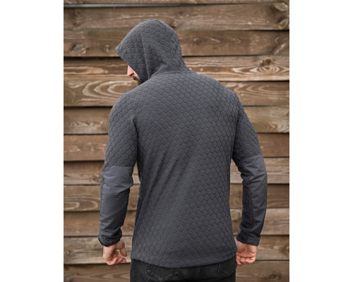 Тактичний флісовий светр KM URBAN grey ПП8056