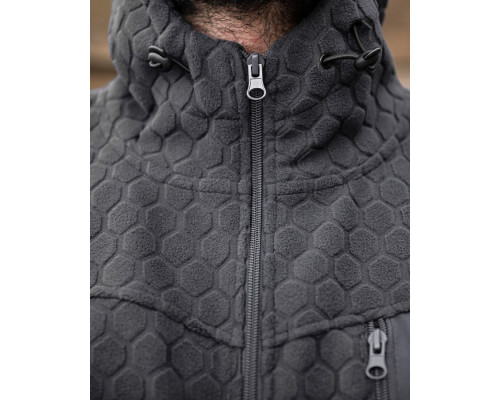 Тактичний флісовий светр KM URBAN grey ПП8056