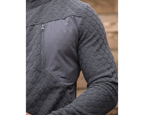 Тактичний флісовий светр KM URBAN grey ПП8056