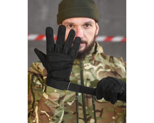 тактичні рукавички standart black 4-0!