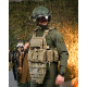 Плитоноска 4 швидких скидання з наплечником Cordura мультикам ПП7890