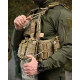 Плитоноска 4 швидких скидання з наплечником Cordura мультикам ПП7890
