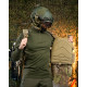 Плитоноска 4 швидких скидання з наплечником Cordura мультикам ПП7890