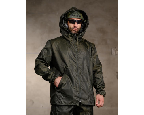 Raincoat suit olive VT4740
