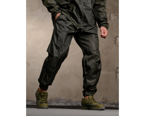 Raincoat suit olive VT4740