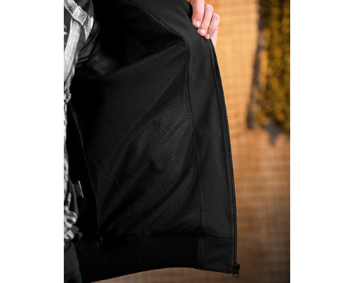 Міська Ветровка Stone island кишеня black 4 ДЛ7035