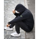 Міська Ветровка Stone island кишеня black 4 ДЛ7035