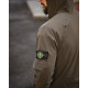 Міська вітровка Stone Island карман оліва 4 люкс ДЛ7037